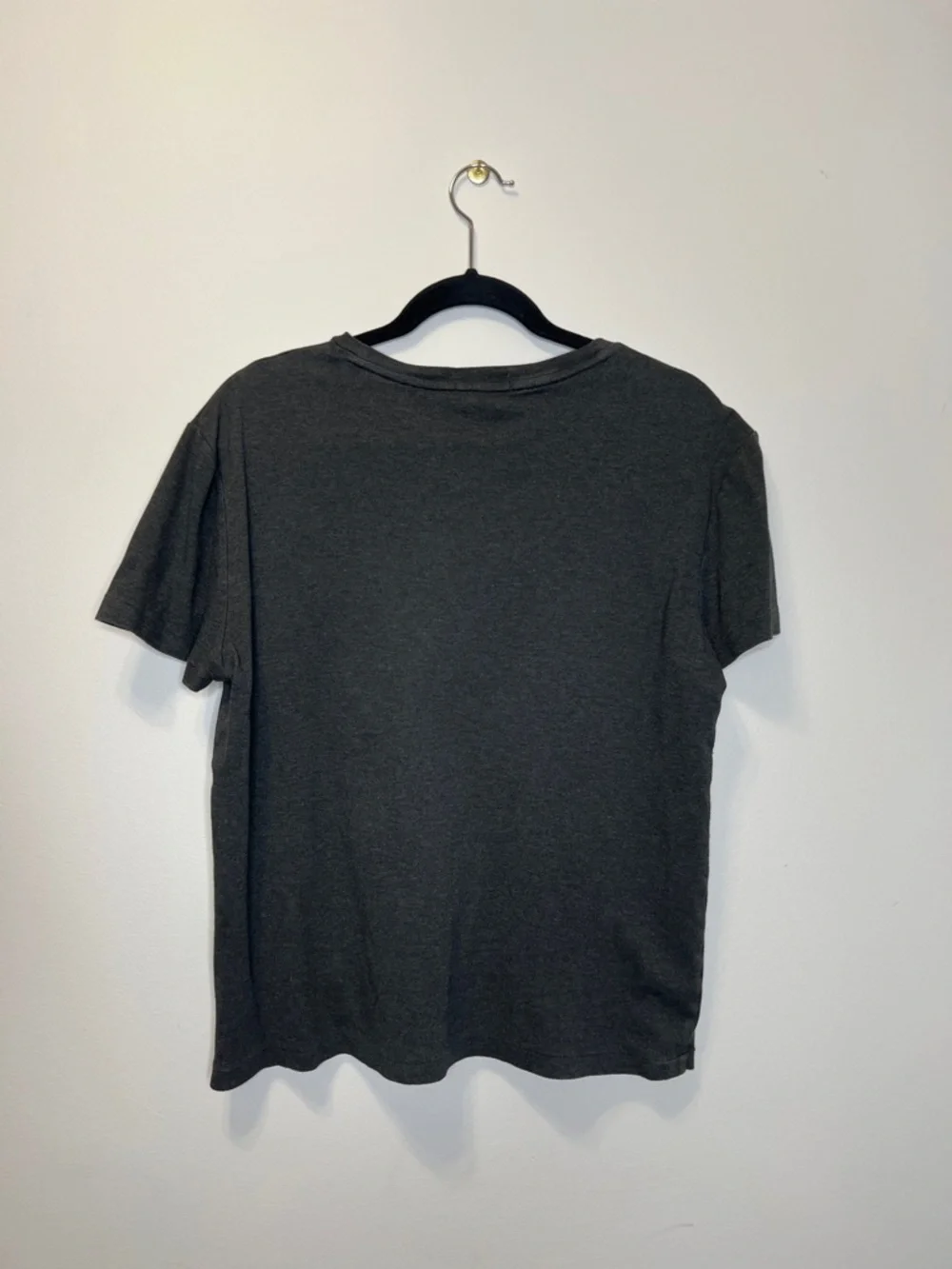 POLO Ralph Lauren Classic 100% Cotton Custom Slim Fit V Neck T-Shirt size Large